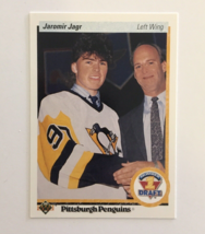 1990-91 Upper Deck #356 Jaromir Jagr Pittsburgh Penguins RC Rookie read - £151.87 GBP