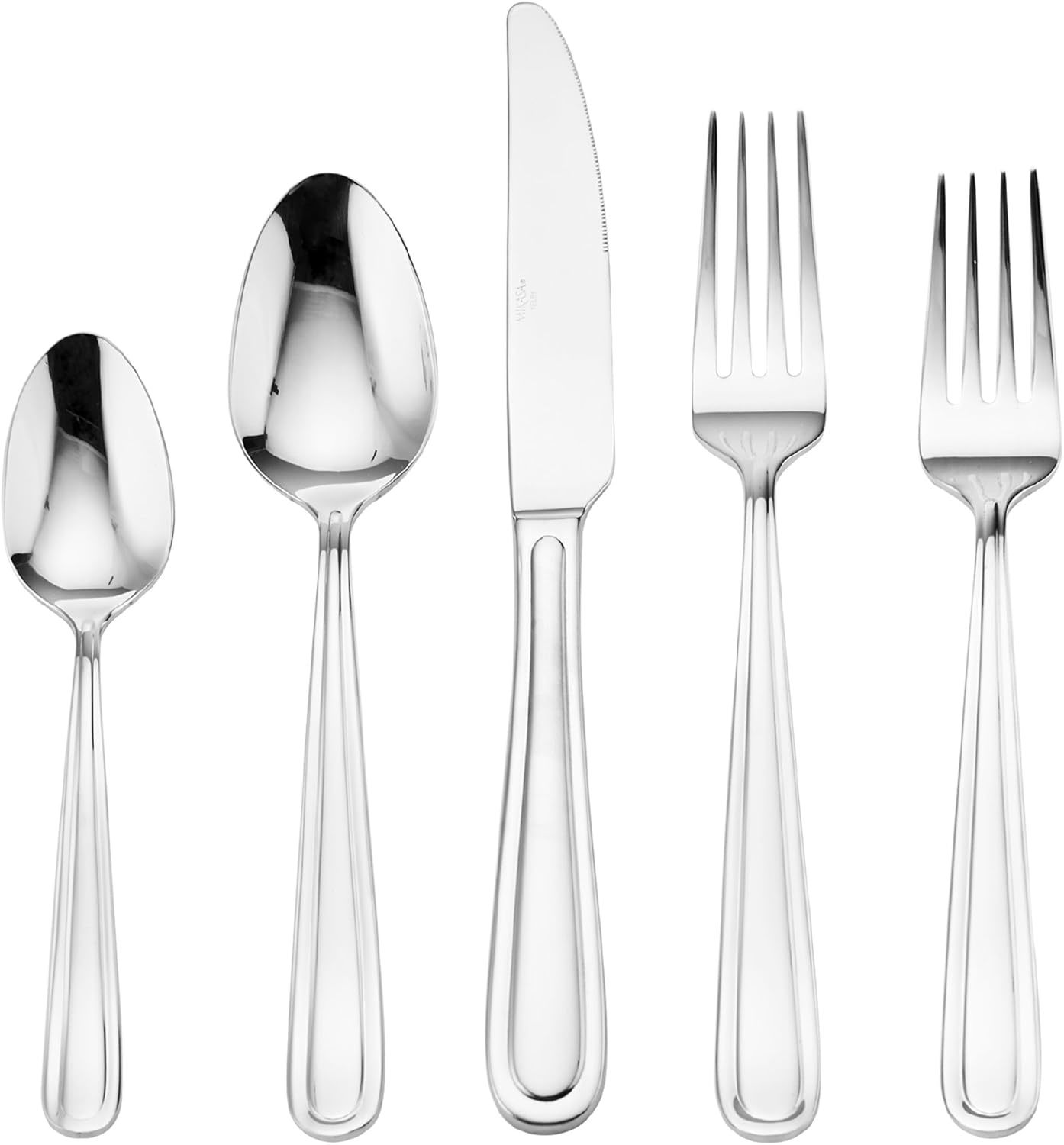 Mikasa 5149066 Kelby Stainless Steel Flatware, 20-Piece Set, Service For 4 - $60.95