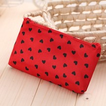 Women Cosmetic Bag Portable Cute Multifunction Beauty Zipper Travel Letter Makeu - £7.25 GBP