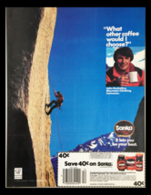 1984 Sanka Coffee feat. John Roskelley Circular Coupon Advertisement - $18.95