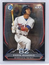 2014 Bowman Eddie Rosario Top 100 Prospects BTP-82 Twins - £2.84 GBP