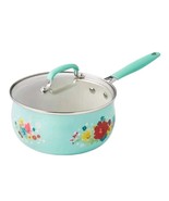 Pioneer Woman ~ BREEZY BLOSSOM ~ 3 Quart Capacity ~ Nonstick ~ Saucepan ... - $49.21 CAD