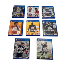 PlayStation 4 w/Madden NFL 25 (Lot of 8) Bundle EA Sports Football Brady Mahomes - £29.77 GBP