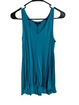 Cupio  Swim Coverup Womens Medium Turqoise  V neck Pullover Sleeveless - £3.90 GBP