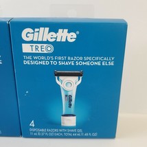 Gillette Treo Razor and Shave Gel Lot of 2 Travel Pack Caregiver - £6.85 GBP