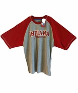NCAA Indiana Hoosiers Varsity Classics Size XL Gray/Red T-Shirt NEW - $34.37 CAD