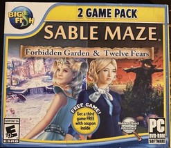 SABLE MAZE 2 Game Pack New PC DVD-ROM Video Computer Game - $4.99