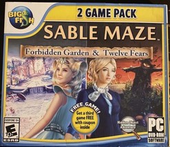 Sable Maze 2 Game Pack New Pc DVD-ROM Video Computer Game - £3.92 GBP