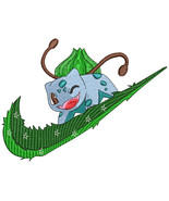 Embroidery Pattern Pokemon Bulbasaur Swoosh - $6.93 CAD