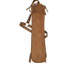 Genuine Suede Leather Back Arrow Holder, Archery Quiver for Arrows and H... - £18.07 GBP