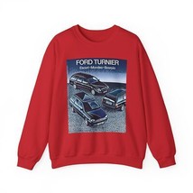 Turnier Focus Retro Car Art Graphic Print Sweatshirt Long Sleeve Crewnec... - $29.22+