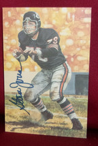 Stan Jones Pro Football Hall Of Fame Art Series Card 73 Limited Edition Signed - £17.58 GBP
