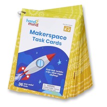 Makerspace Task Cards, Stem Learning Cards For Kids Grade K-2, 36 Stem A... - £30.84 GBP