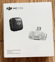 DJI Mic Mini Wireless Microphone 1 TX + 1 RX Wireless Receiver for Mobil... - $56.39
