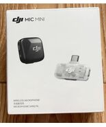 DJI Mic Mini Wireless Microphone 1 TX + 1 RX Wireless Receiver for Mobil... - $56.39