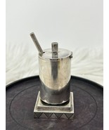 Georg Jensen Art deco Sterling Silver Mustard Pot #793 - Jørgen Jensen W/ Spoon - £1,218.34 GBP