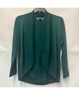 Karen Scott Women Petite PS Dark Green Shawl Collar Cardigan Sweater PRE... - $400.05 MXN
