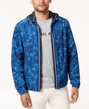 $398 Michael Kors Men&#39;s Floral Camo-Print Hooded Bomber Jacket, Size: Me... - $246.51