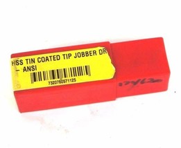 Lot Of 8 New Dormer A012 Hss Tin Coated Tip Jobber Drill Bits - Ansi, 1/4 In - £35.98 GBP