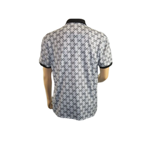 Men Sports Shirt DE-NIKO Short Sleeves Soft Modal Fashion Polo Shirt G1121 Gray image 10
