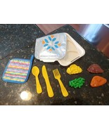 Vintage Fisher Price Fun With Food TV T.V. DINNER LOT #2138 - $930.14 MXN