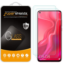 [2-Pack] Tempered Glass Screen Protector For Huawei Nova 4 - £14.38 GBP