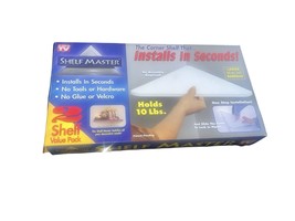 Shelf Master 2 Shelf Value Pack Instant Corner Shelves Brand New Open Box - $19.00
