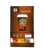 Starbucks VIA instant Coffee Italian Roast 8/25 (50 total Packets) Read ... - $62.36