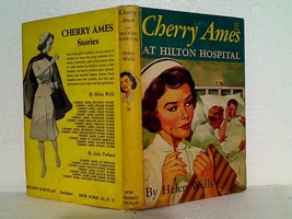 &quot;Cherry Ames At Hilton Hospital&quot; Helen Wells Grosset &amp; Dunlap Yellow Spi... - £4.50 GBP