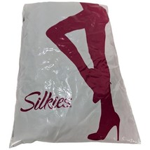 Womens Medium Black Pantyhose Silkies 070206 Control Top USA Noir - $354.51 MXN