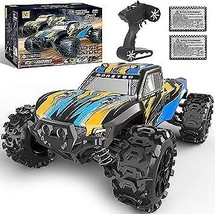 Remote Control Monster Truck 4 Wheel Drive High Speed W/ 2 Shells &amp; Batteries - £47.64 GBP