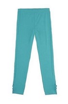 French Toast Girls’ Little Ruched Legging, Drift Turquoise, Size 4 - $7.75