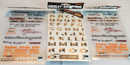 Harley Davidson Stickers EK Success Flame Alphabet & Phrases Scrapbooking Set 3 - $19.75