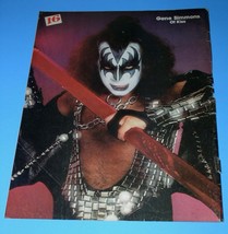 KISS Gene Simmons 16 Magazine Photo Clipping Vintage 1978 - $22.99