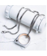Men&#39;s Ring On A Chain Combo Ring Sz10 - $60.56