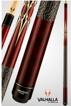 Viking Valhalla VA232 5 Point White Transfer Pool/Billiard Cue - Red Stain - £92.39 GBP