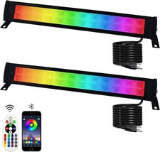 Two-Pack 50W Rgb Wall Washer Lights, Ideal For Commercial Lighting, Garden - $58.93