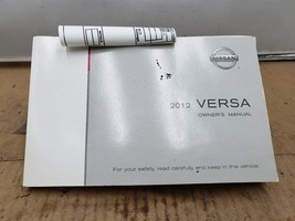 VERSA     2012 Owners Manual 321424  - $34.65