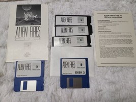 Alien Fires 2199 AD Commodore Amiga on 3.5&quot; disk 1986 IBM PC GAME Floppy... - £43.29 GBP