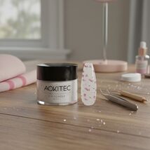 Dried Flowers Dip Powder Pink Transparent 1Oz/28g, Acrylic Dipping Powde... - $140.05 MXN