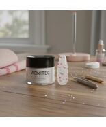 Dried Flowers Dip Powder Pink Transparent 1Oz/28g, Acrylic Dipping Powde... - $140.05 MXN