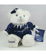 Vtg 2000 Dan Dee Millennium Keepsake White Girl Bear 17&quot; Plush In Blue D... - $19.72 CAD