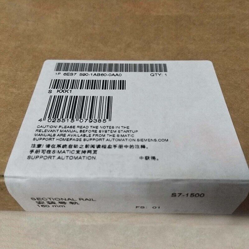 For Siemens 6ES7590-1AB60-0AA0 6ES7 590-1AB60-0AA0 Guide Rail Module in Box - $45.24