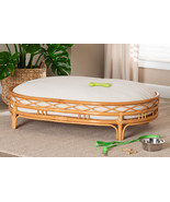 Callie Bohemian Honey Rattan Pet Bed - €135,69 EUR