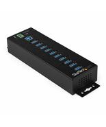 StarTech.com 10 Port USB Hub w/ Power Adapter - Metal Industrial USB 3.0... - $219.79