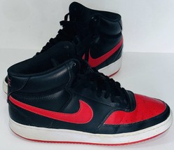 Nike Men&#39;s Court Vision Mid Bred Shoes DM8682-001 Excellent Size 10 Athl... - £39.56 GBP