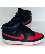 Nike Men&#39;s Court Vision Mid Bred Shoes DM8682-001 Excellent Size 10 Athl... - £36.99 GBP