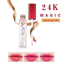 24K Gold Mood Changing Color Changing Magic Clear Lip Gloss &quot;US Seller&quot; - $4.20