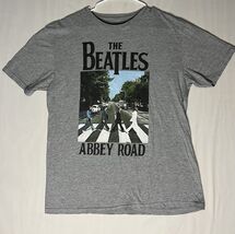 The Beatles Abbey Road Graphic T Shirt Men’s Large Gray Short Sleeve Rin... - $181.77 MXN