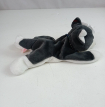 Vintage 1996 Ty Beanie Babies Nanook 8&quot; Bean Bag Plush With Tags - $9.69